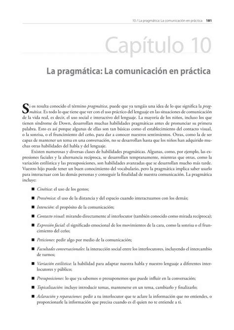 Pdf La Pragm Tica La Comunicaci N En Pr Ctica