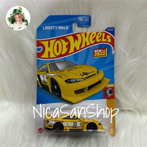 Jual HOT WHEELS Nissan S15 Silvia LBWK Kuning HW TURBO Super Silhouette US Kota Tangerang