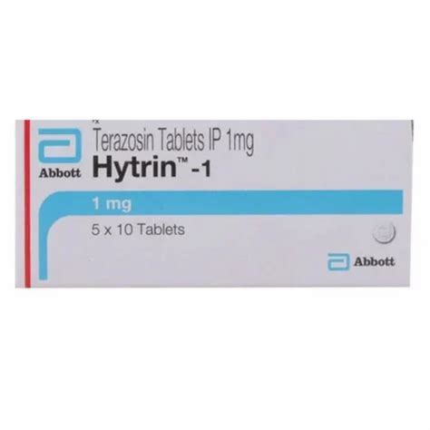 Hytrin Tablet (Terazosin), 5mg at ₹ 242.46/box in Nagpur | ID: 24252189773