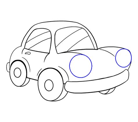 draw  car easy step  step drawing tutorial  kids car