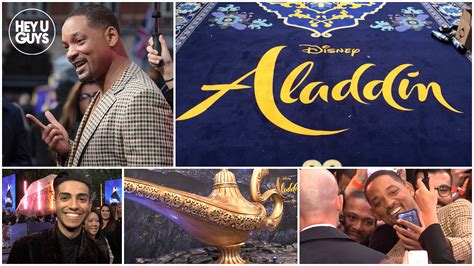 Aladdin Premiere Interviews - Will Smith & Mena Massoud on Disney's ...