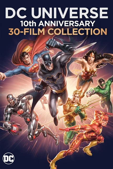 DC Animated Movies Celebrate 10th Anniversary With Blu Ray Collection