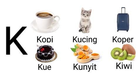 Menulis Kata Berawalan Huruf K Dan Mengenal Benda Buku Ekonomi My XXX Hot Girl