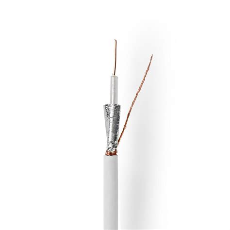 Koax Kábel Tekercsben | RG59U | 75 Ohm | Dupla Szigeteléssel | ECA | 10 ...