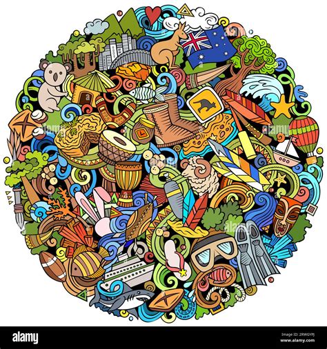 Great barrier reef illustration Cut Out Stock Images & Pictures - Alamy
