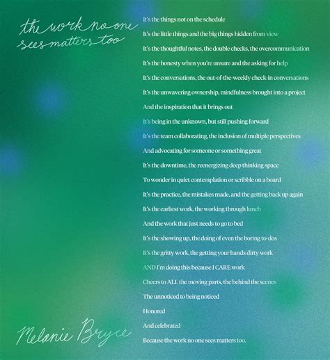 The Work No One Sees Matters Too | Maestro