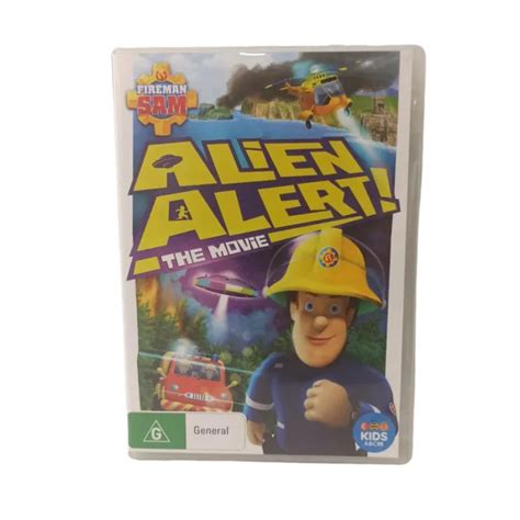 Fireman Sam Alien Alert The Movie Dvd Good David Tennant £341