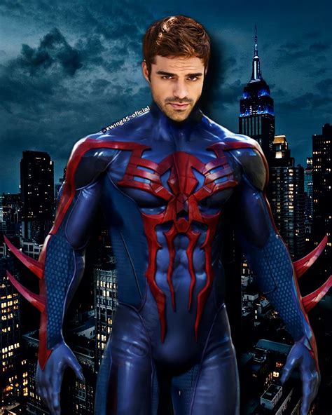 Sean Teale as Miguel O'Hara (Spider-Man 2099) by XaviCoNa on DeviantArt