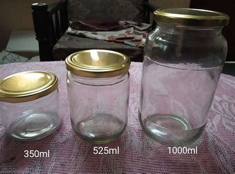 Metal Lug Cap Glass Jar Storage Honey Pickle Ghee Ml To Ml At