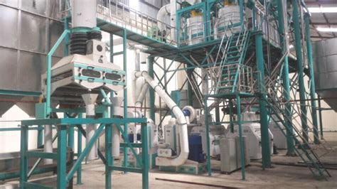 50tons Per 24h Maize Flour Mill Machine For Kenya Market Maize Mill