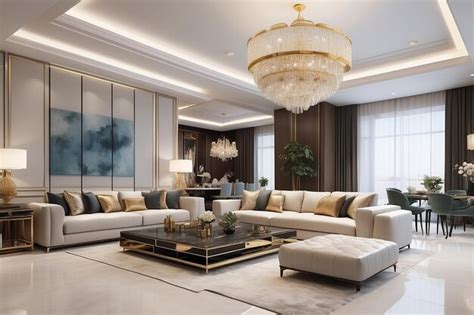 Premium AI Image | Luxury Living Redefined Explore Impeccably Crafted ...