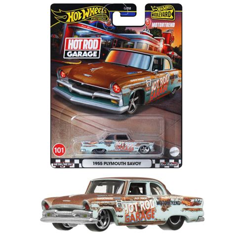 Машинка Mattel Hot Wheels Premium GJT68 1955 Plymouth Savoy купить с доставкой по выгодным