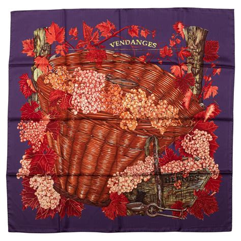 Vintage Hermès Silk Scarf Washingtons Carriage design by Cathy