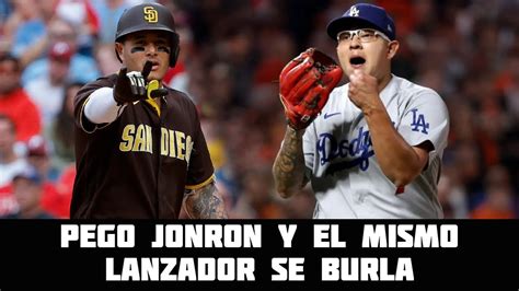 Manny Machado Castigo A Julio Urias Con Jonron Pero Este Humillo A Su