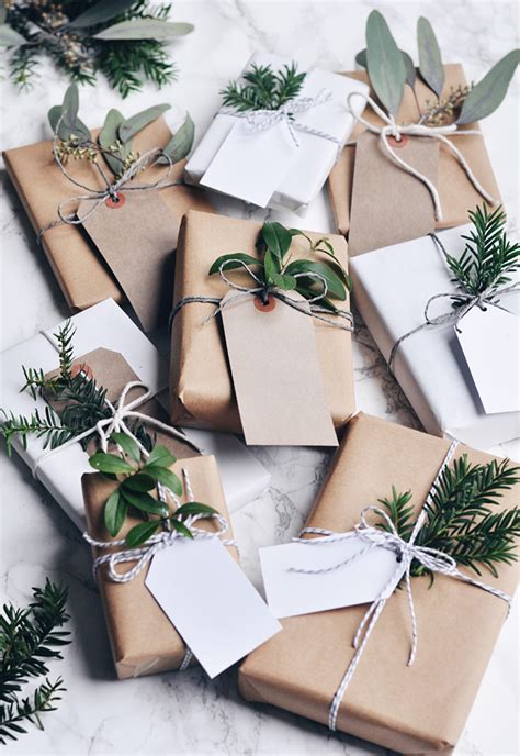 Festive Wrapping Inspiration These Four Walls