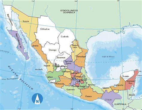 Pin En Mexico Sus Mapas Y Croquis