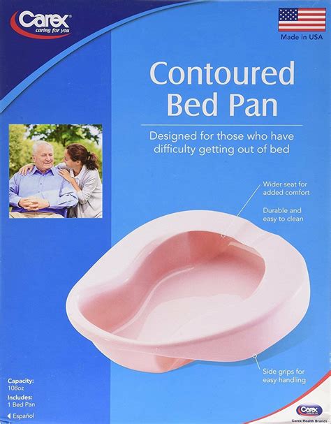 Carex Health Brands Carex Bed Pan 1 Ea