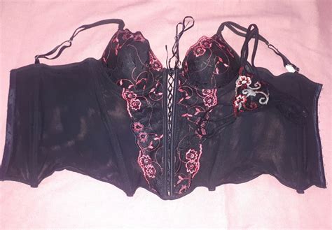 Espartilho Sexy Lingerie Feminina Glamour Usado Enjoei