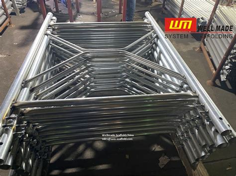 V Shore Frame Scaffolding Manufacturing Video Wellmade Hi Load Constru