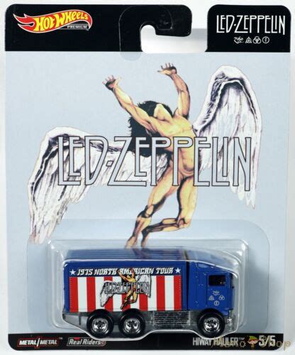 Hot Wheels Premium Led Zeppelin Hiway Hauler ManóShop