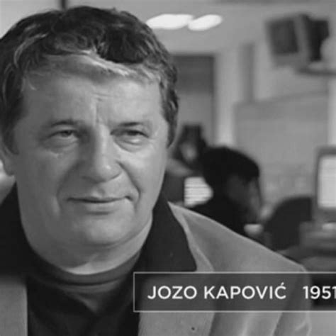 Jutarnji list Umro Jozo Kapović dugogodišnji novinar i voditelj HRT