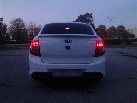 Задние диодные фары — Lada Granta Sport, 1,6 л, 2014 года | стайлинг ...