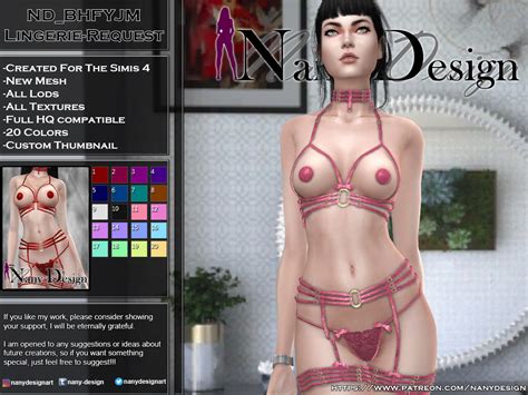 Nany Design Clothing Added Sophia Lingerie Free Daiana Collection