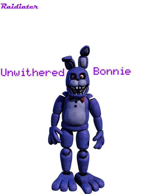 [BLENDER] Unwithered Bonnie by Raidiater356 | Freddy toys, Bonnie ...