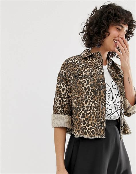 River Island Shacket In Leopard Print Asos