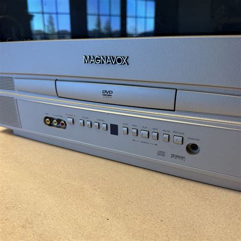 Magnavox Msd520ff 20” Crt Tv W Built In Dvd Player Tested Working