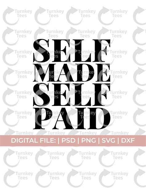 Self Made Svg Ceo Svg Entrepreneur Svg Ceo Png Hustle Svg Etsy