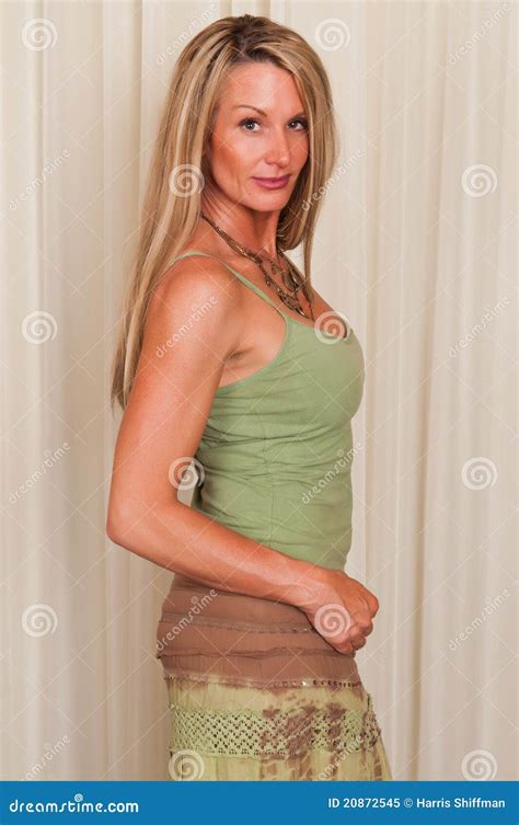 Mature Hippie Stock Image Image Of Tones Girl Hair