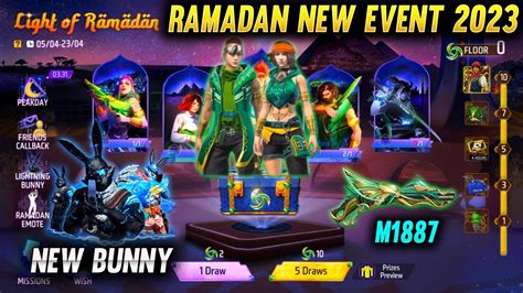 Light Of Ramadan Event Free Fire Lightning Bunny Bundle Event