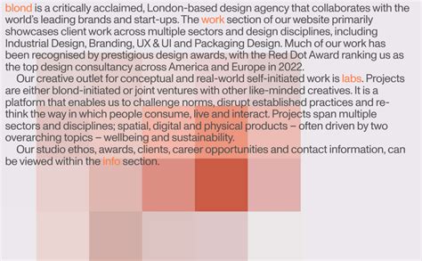 Siteinspire | Blond
