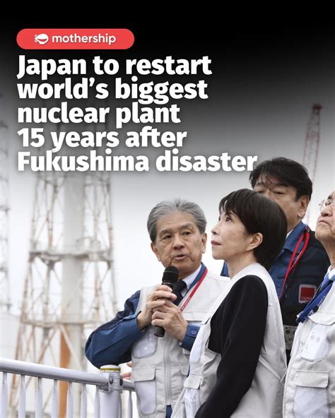 mothership japanese authorities approved  decision  restart