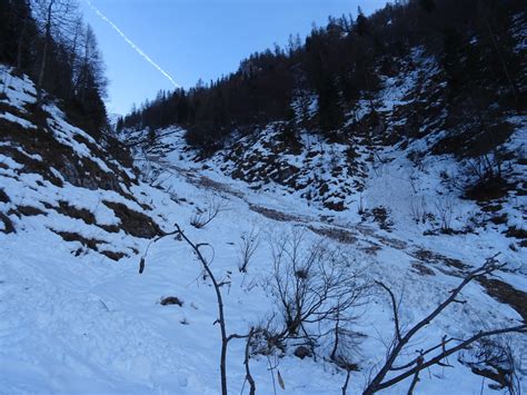 Redondo Monte Da Spiazzi Di Gromo Per Il Canale Vendol Sci