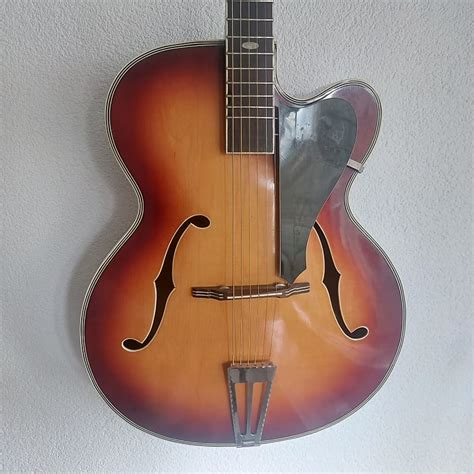 Musima German Ddr Vintage Archtop Jazzguitar From Reverb Uk