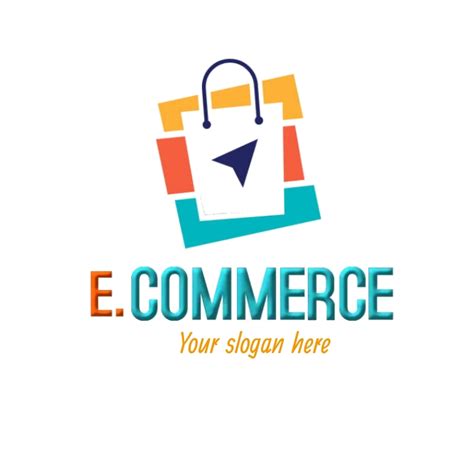 E Commerce Logoonline Store Shop Logobag Template Postermywall