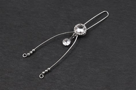 Clit Clamp Labia Spreader Jewelry Vulva Clit Clip BDSM Pussy Sex Toys