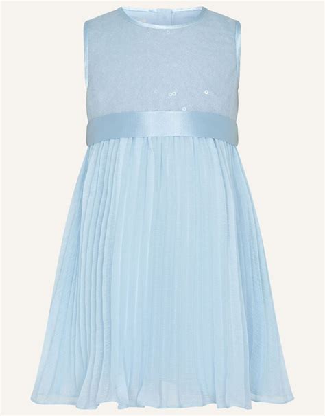 Baby Keita Sequin Dress Blue