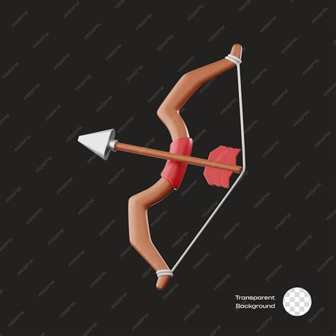 Bow game advanture 3d icon | Premium PSD