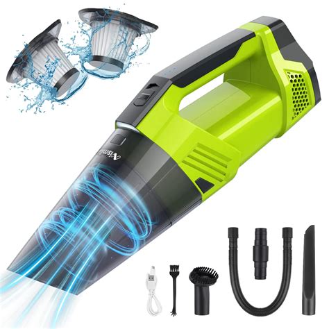 Ztech Cordless Handheld Vacuum Cleaner - Portable Car & Home Cleaning