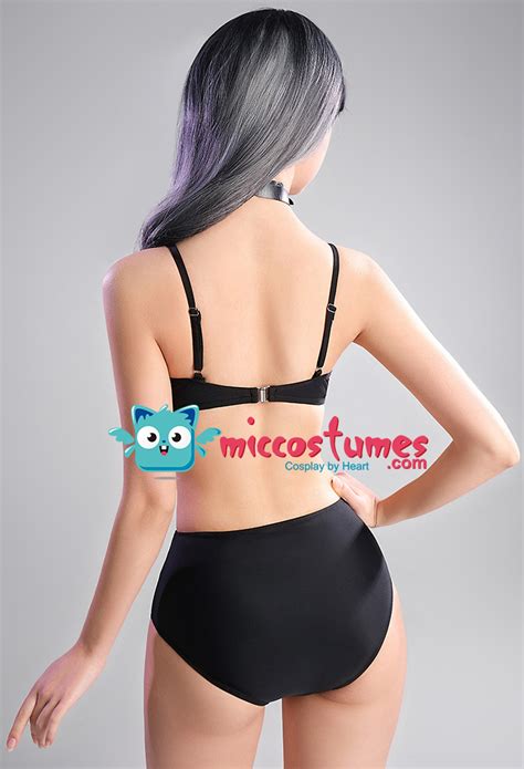 Gothic Women Swimsuits Pentagram Criss Cross Swimwear Sexy Bathing Suit Top Quality Bikini