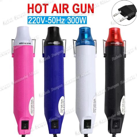 Jual Codheat Gun Hot Blower Alat Pemanas Udara Segel Botol Plastik Wrap Wrapping Stiker Kaca