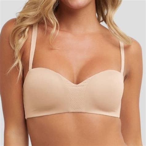 Maidenform Intimates Sleepwear Maidenform Wireless Nude Strapless