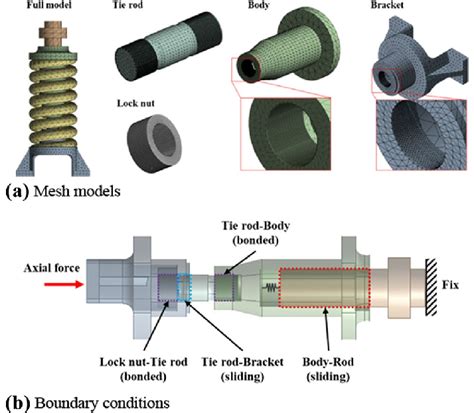 Numerical model of tension-spring assembly | Download Scientific Diagram