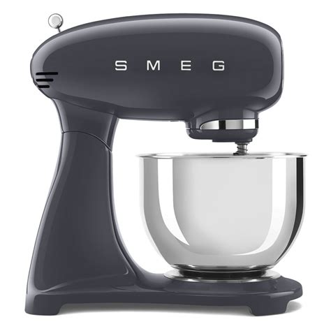 Миксер планетарный SMEG SMF03GREU, 800 Вт, чаша стальная 4,8л, 3 ...