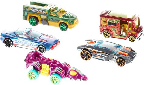 Hot Wheels Coches De Juguete Paquete De Veh Culos A Escala Con Temas Hw City X