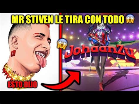 Mr Stiven Le Tira A Johanzuu Free Fire Esta Muerto Youtube