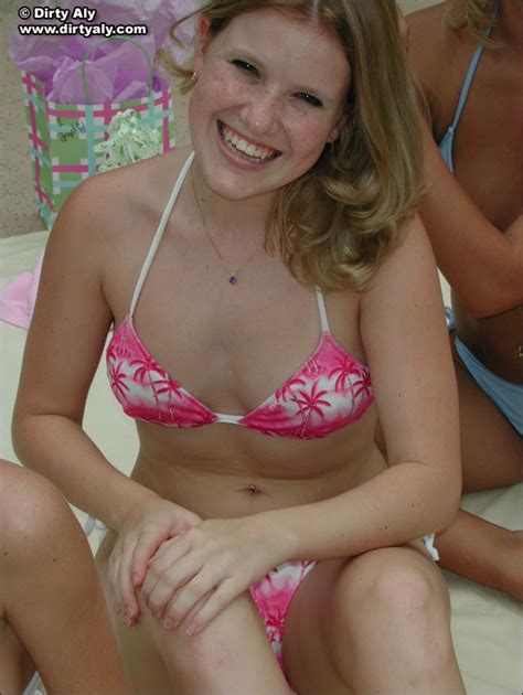 Dirty Aly And Her Girlfriend Fool Around By The Pool Porn Pictures XXX Photos Sex Images